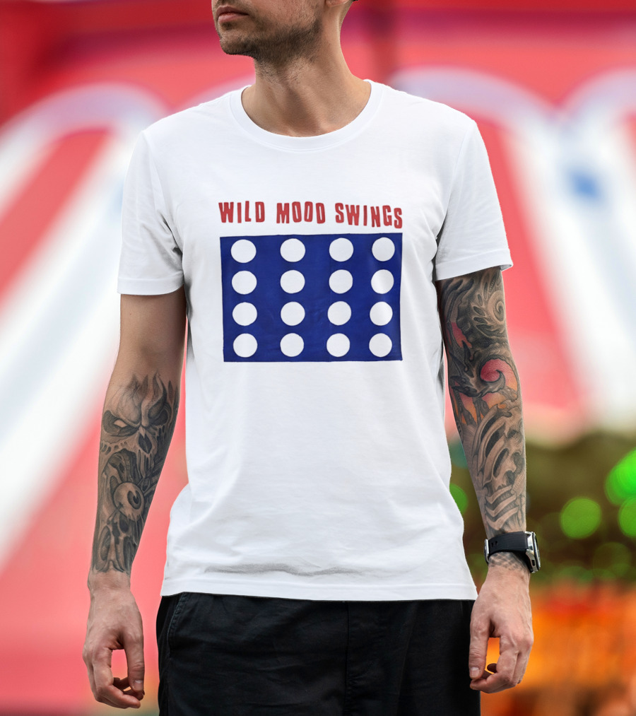 The Cure Wild Mood Swings Album Circles T-Shirt
