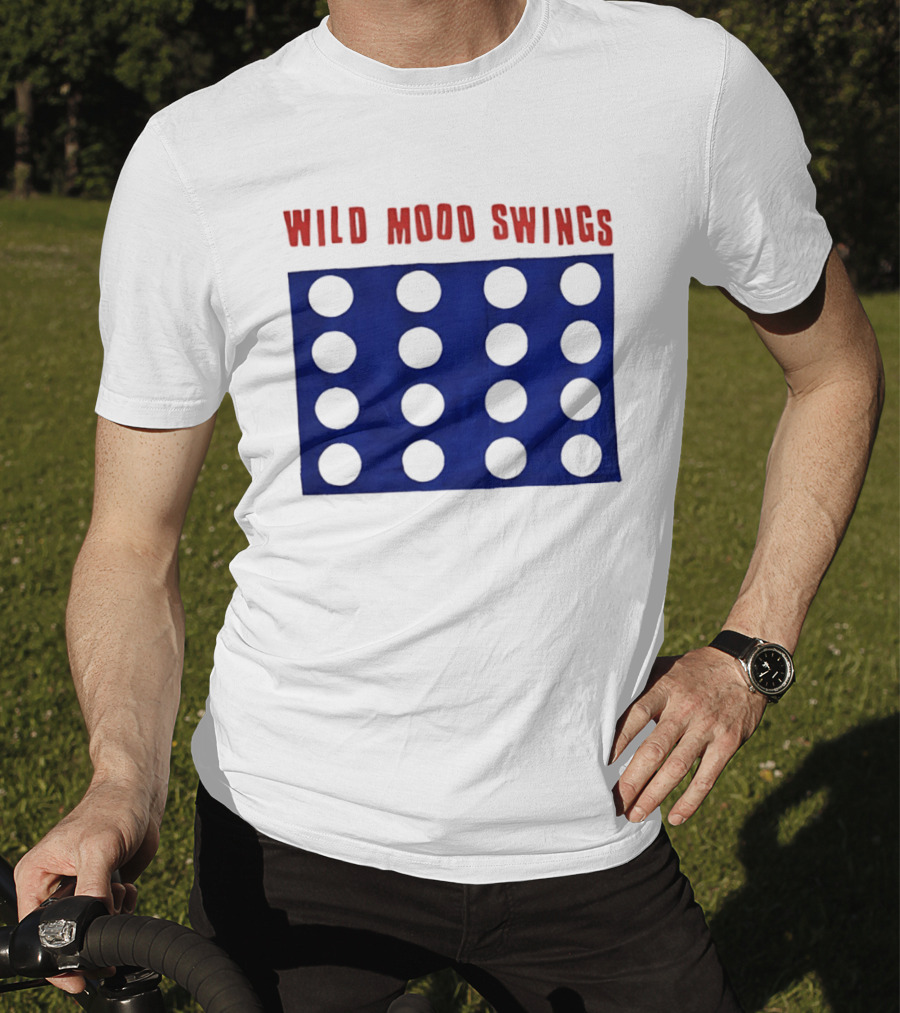 The Cure Wild Mood Swings Album Circles T-Shirt
