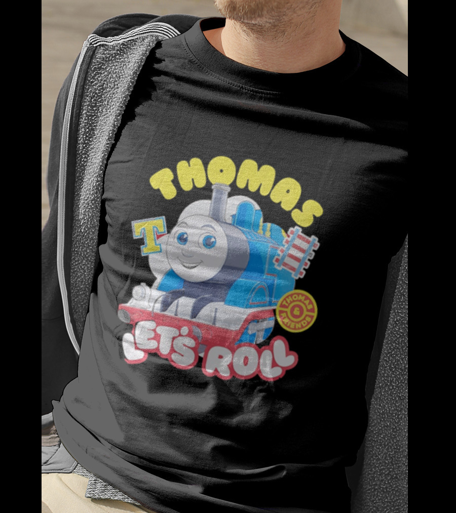 Thomas The Tank Engine Let's Roll Thomas And Friends T T-Shirt