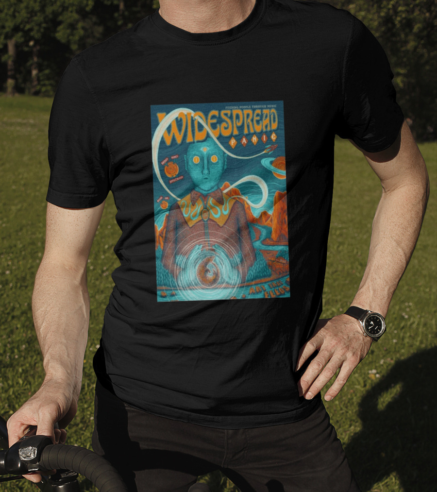 Widespread Panic Hayden Homes Amphitheater Bend OR Jul 10 11 2026 Art That Feeds T-Shirt