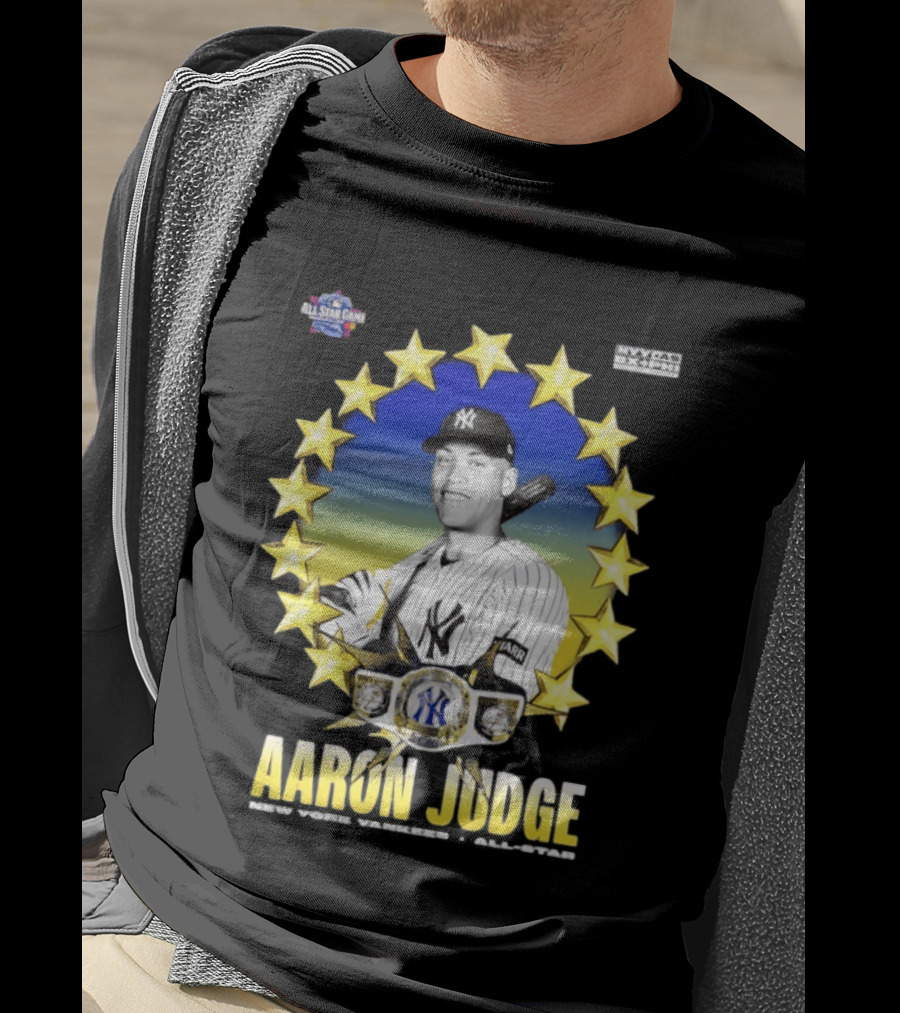Aaron Judge New York Yankees All Star MVP 2026 Philadelphia Event Stars T-Shirt
