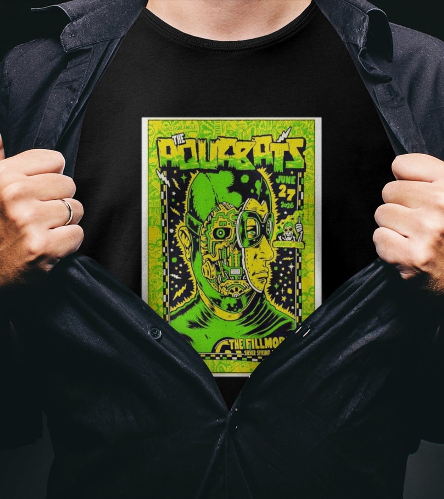 Guacamole The Aquabats Tour June 27 2026 The Fillmore Silver Spring Maryland T-Shirt