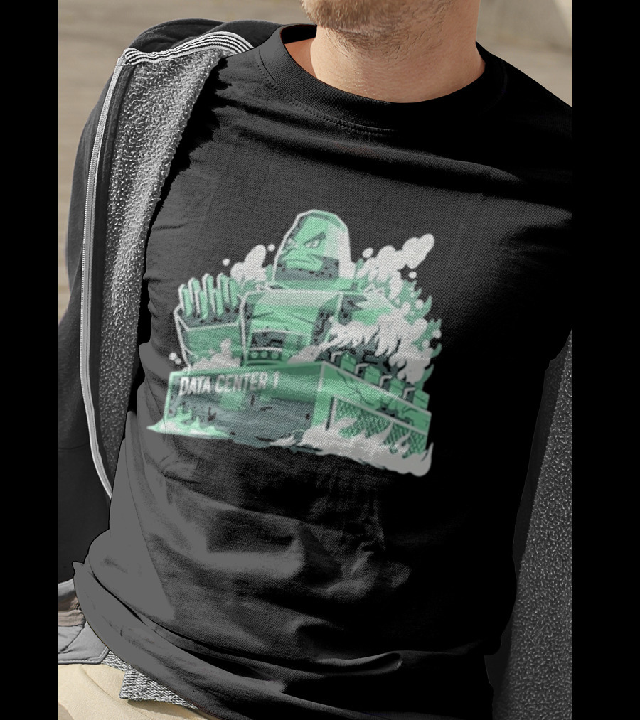 Avalanche AI Data Center 1 Robotic Powerhouse Iconography T-Shirt