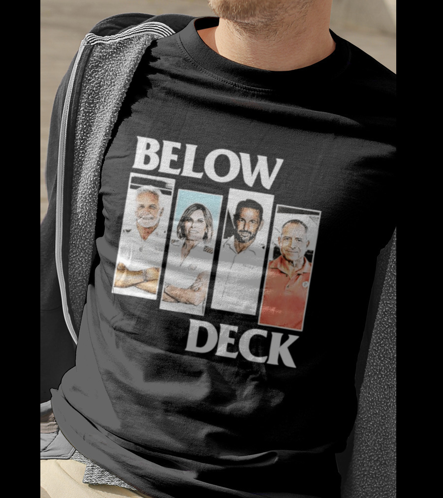 Below Deck Captains Lee Rosbach Sandy Yawn Portraits T-Shirt
