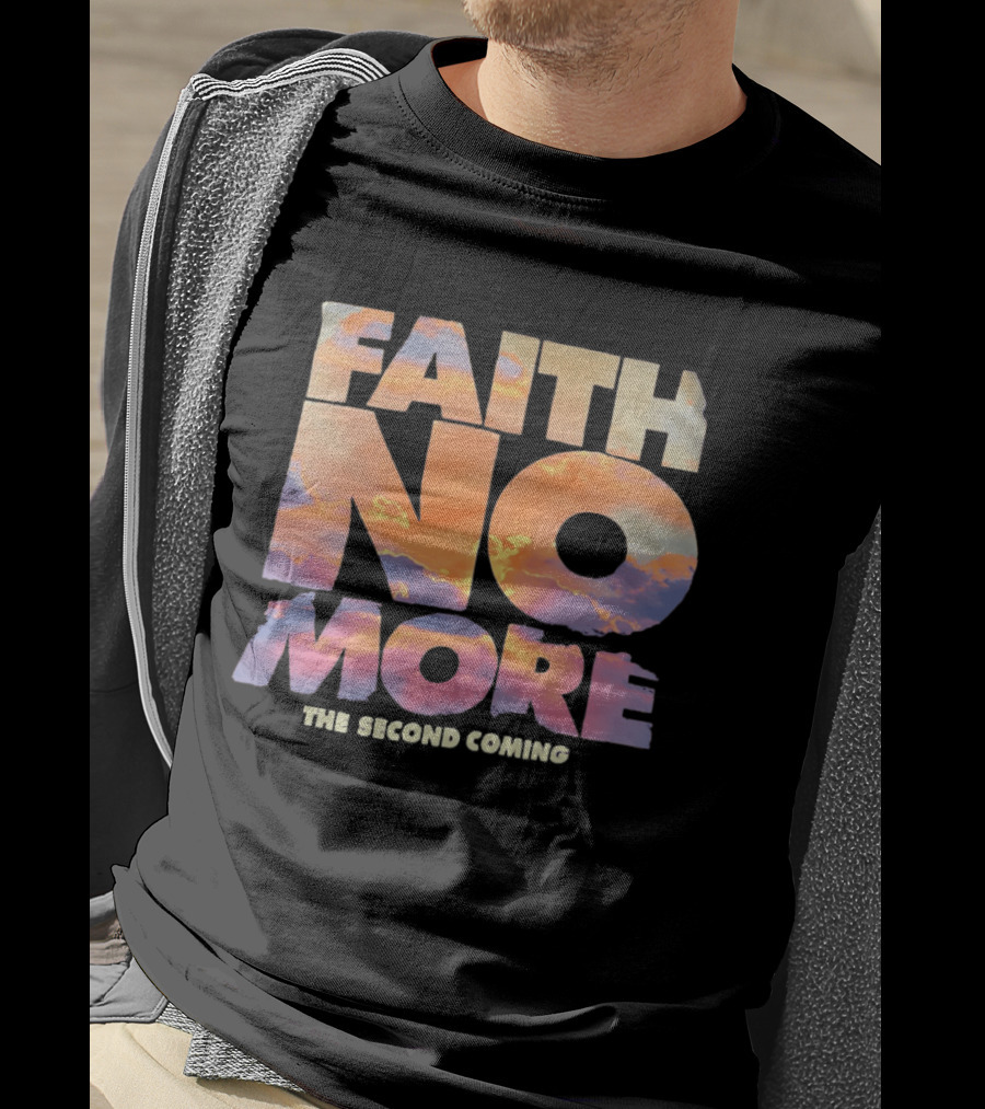 Faith No More The Second Coming Sunset Cloud Band T-Shirt