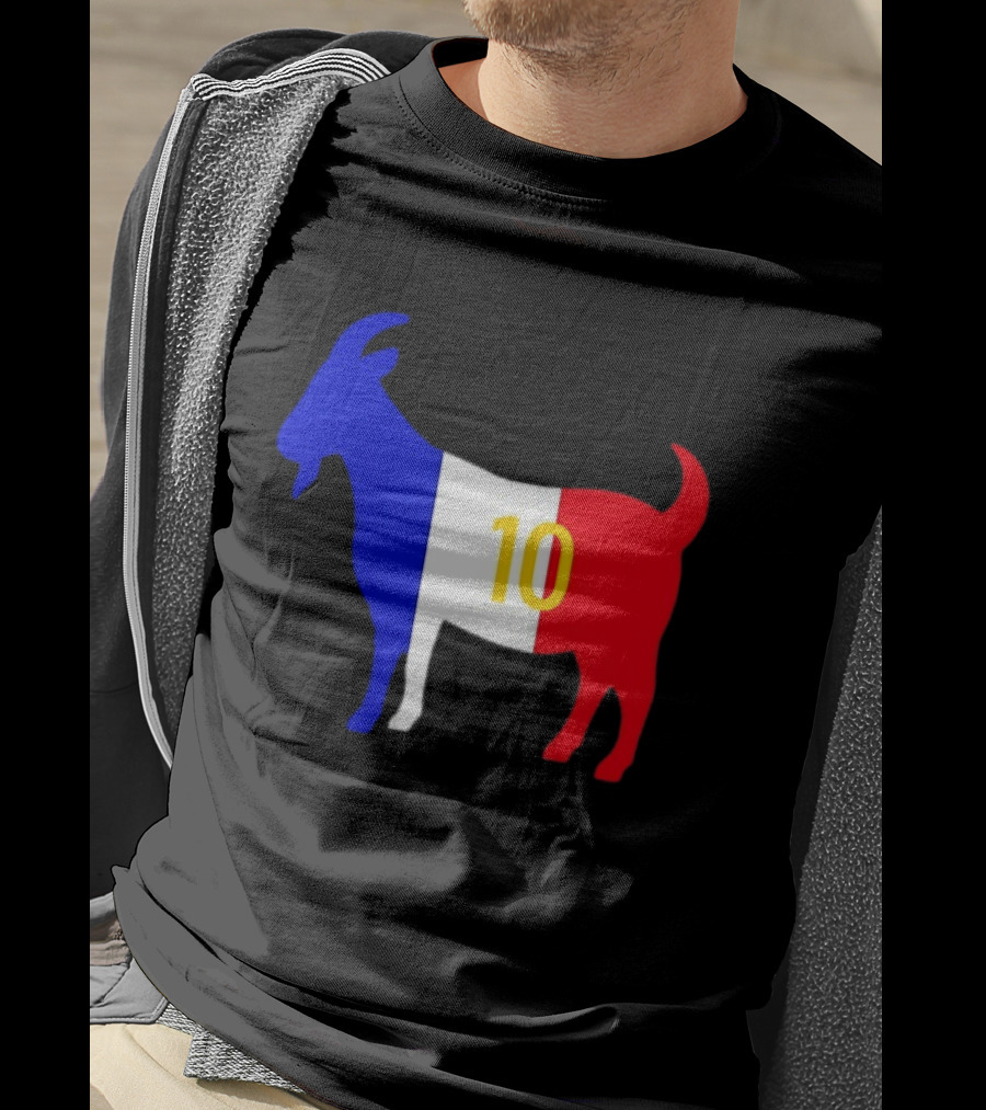 France Goat 10 Kylian Mbappe French Football Soccer Legend T-Shirt