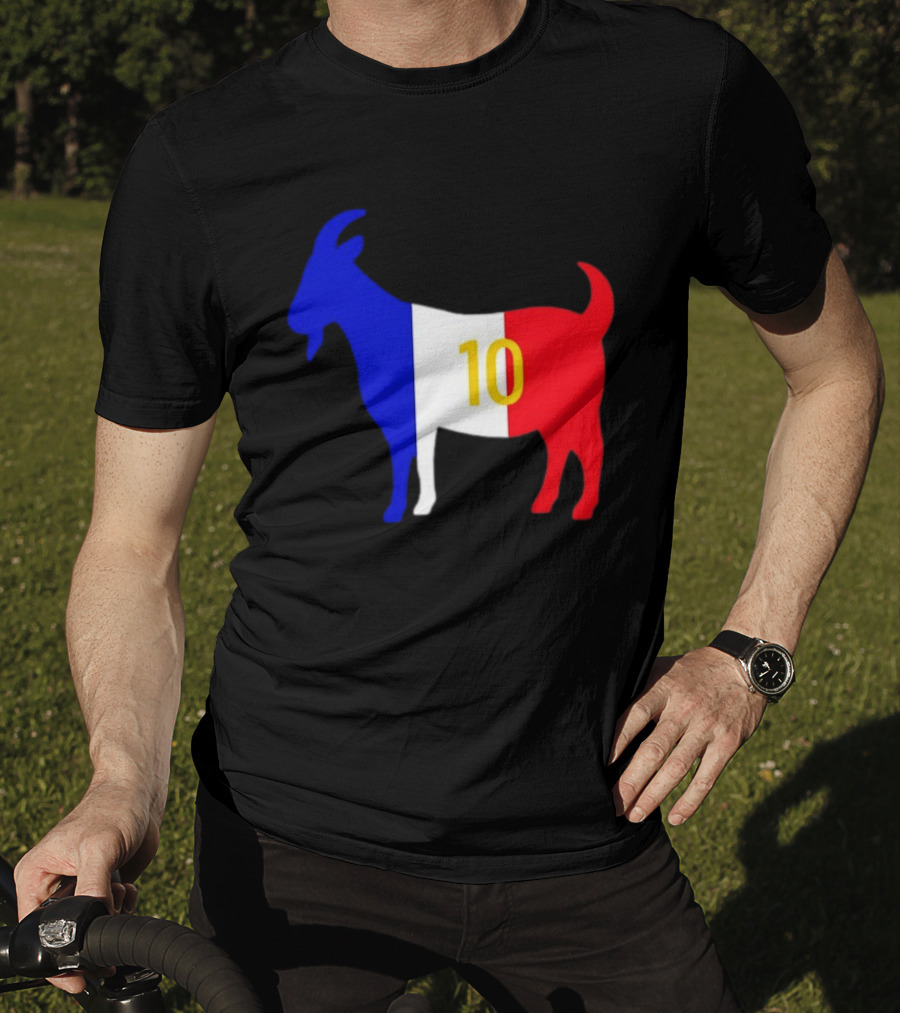France Goat 10 Kylian Mbappe French Football Soccer Legend T-Shirt