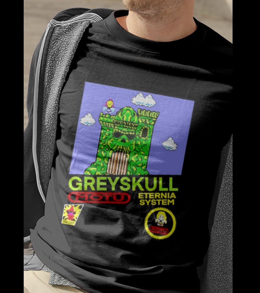 Greyskull Eternia System Motu Orko Series Castle T-Shirt
