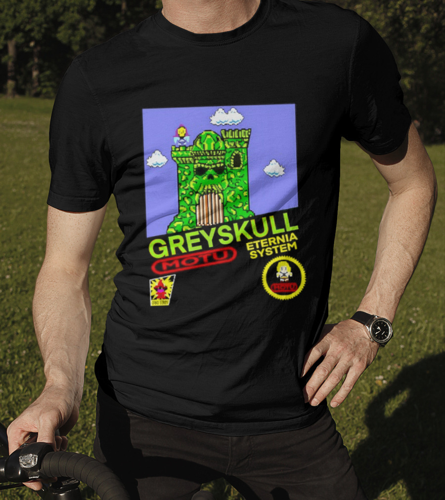 Greyskull Eternia System Motu Orko Series Castle T-Shirt