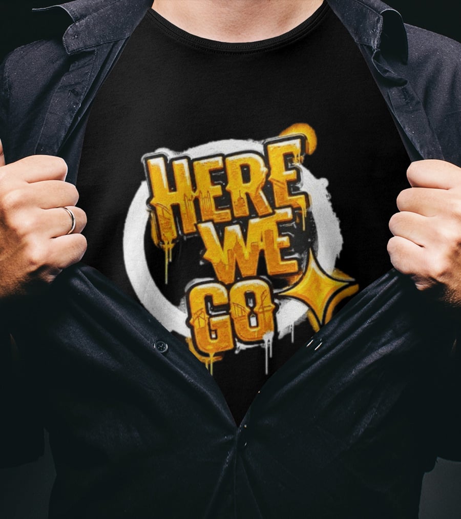 Fabrizio Romano Here We Go Transfer News Soccer Catchphrase T-Shirt