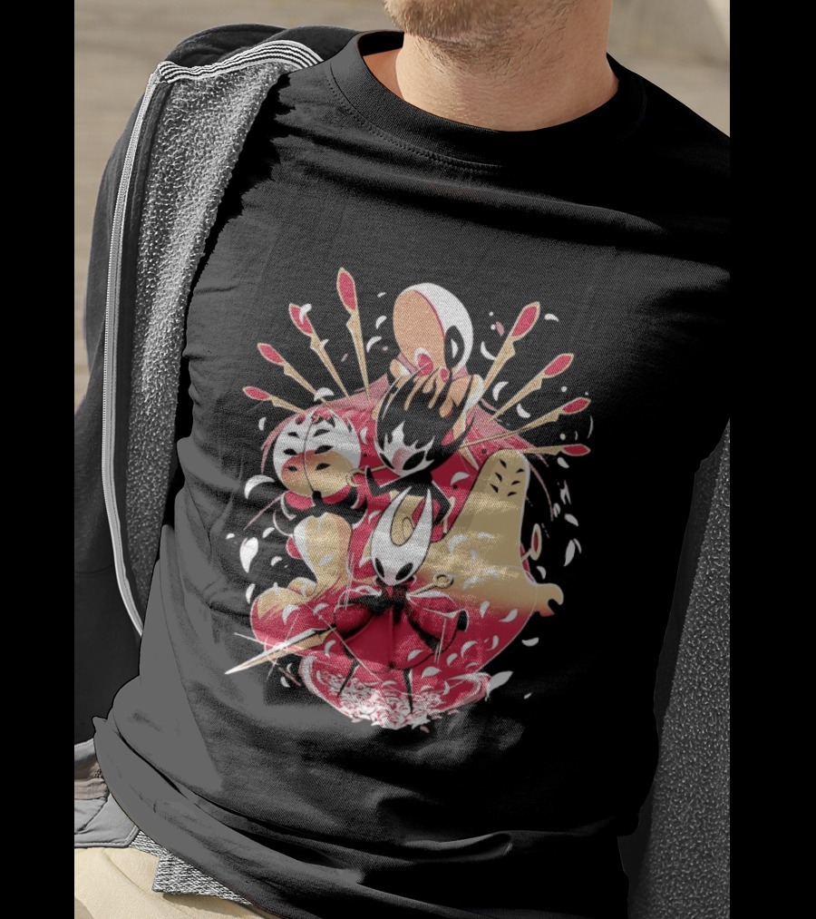 Hollow Knight Silksong Silk Showdown Hornet Needle Battle T-Shirt