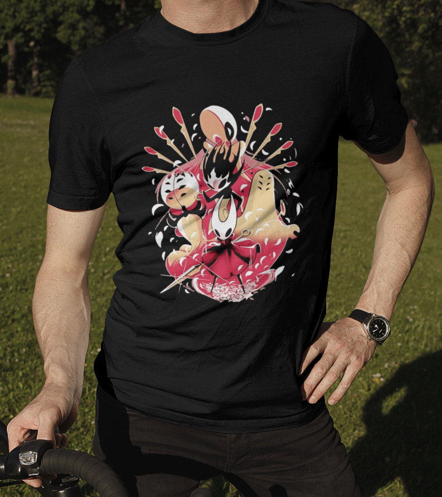 Hollow Knight Silksong Silk Showdown Hornet Needle Battle T-Shirt