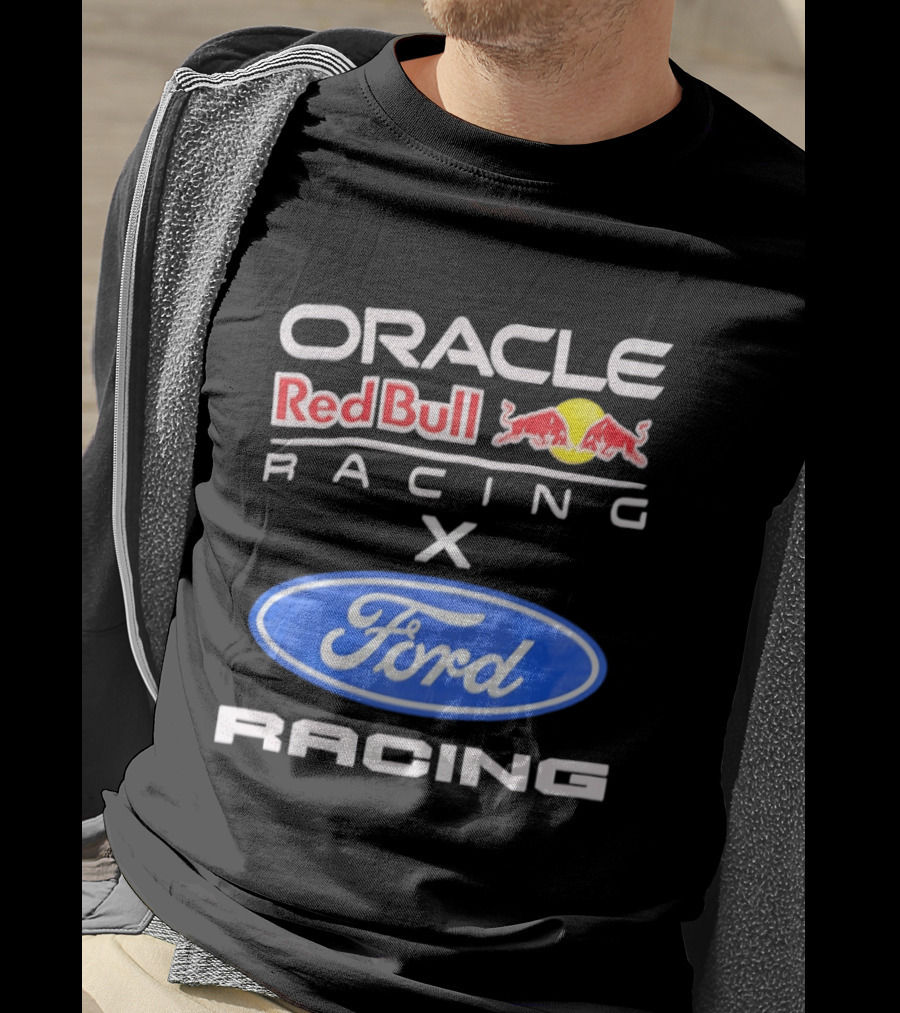 Oracle Red Bull Racing X Ford Racing Formula 1 Collaboration T-Shirt