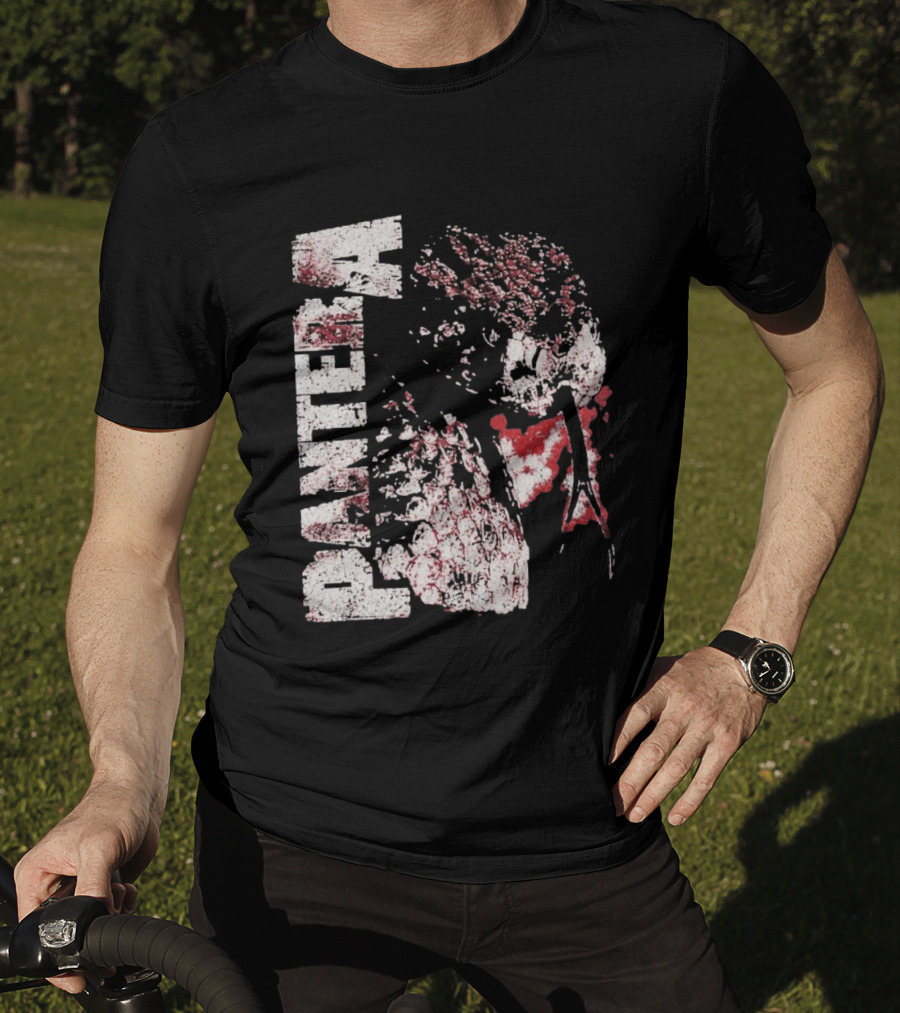 Pantera UK And EU Tour 2026 Rattlesnake Snake Skull Band T-Shirt