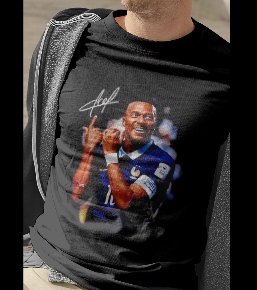 Kylian Mbappe 10 France National Football Team FIFA World Cup Celebration T-Shirt