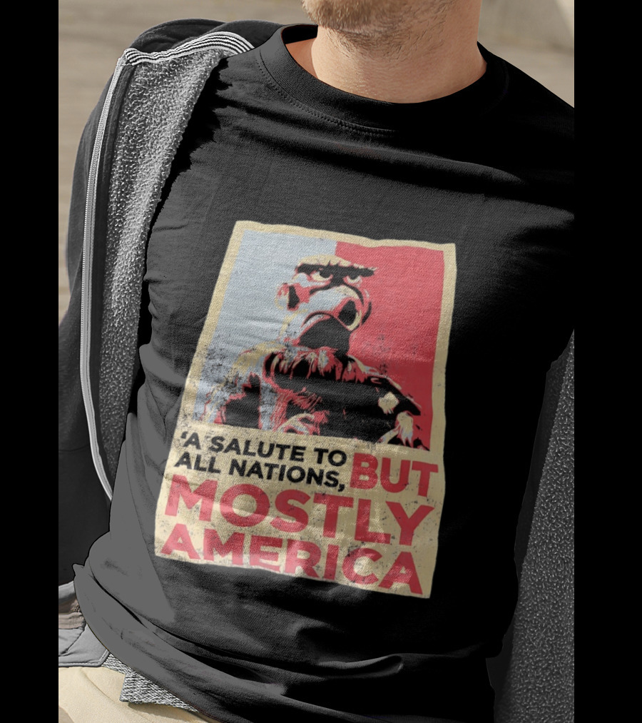 Sam The Eagle A Salute To All Nations But Mostly America Muppets T-Shirt