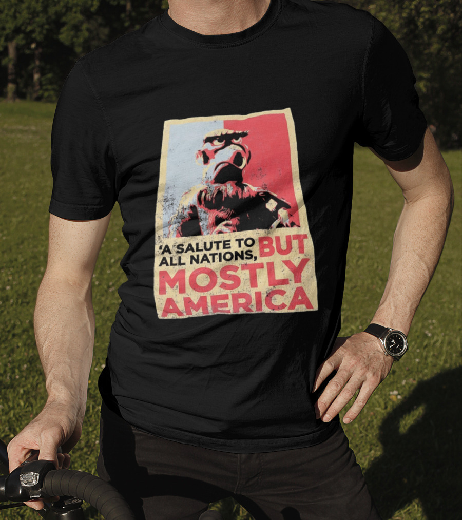 Sam The Eagle A Salute To All Nations But Mostly America Muppets T-Shirt
