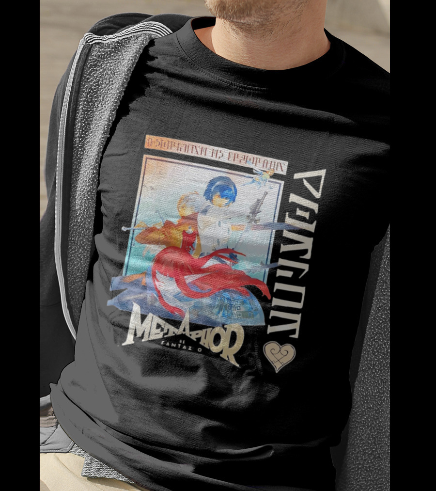 Metaphor ReFantazio Characters Fantasy Art Gaming Adventure T-Shirt