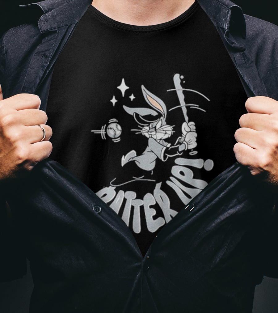 New York Yankees X Looney Tunes Batter Up Bugs Bunny 2026 T-Shirt