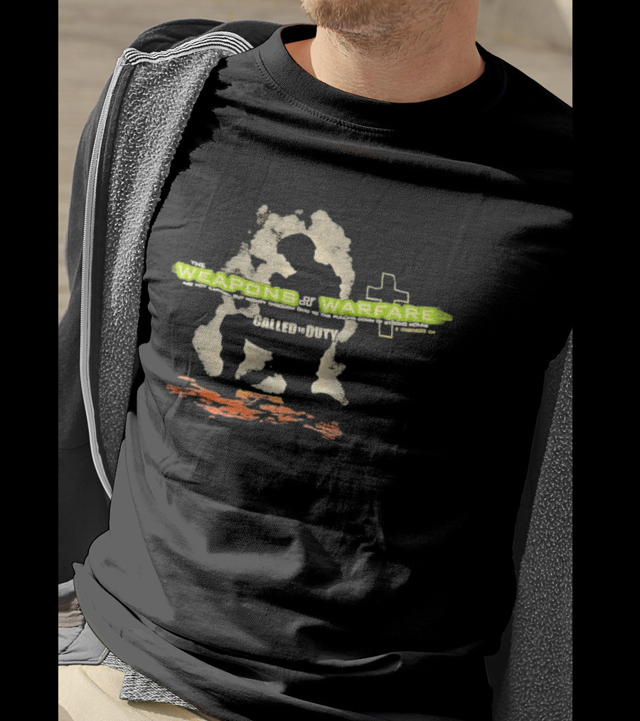 Weapons Of Warfare Call Of Duty Cross T-Shirt