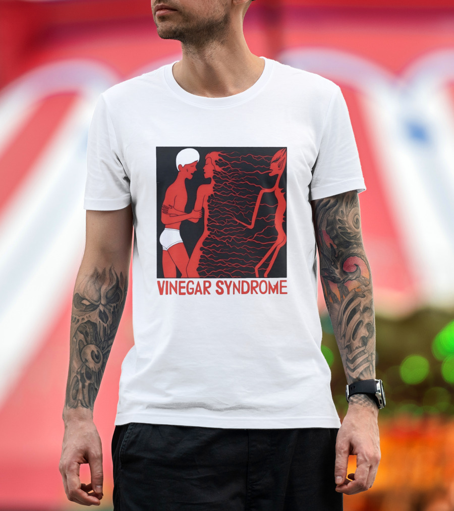 Vinegar Syndrome Cult Film Horror Home Video Vintage Aesthetic T-Shirt
