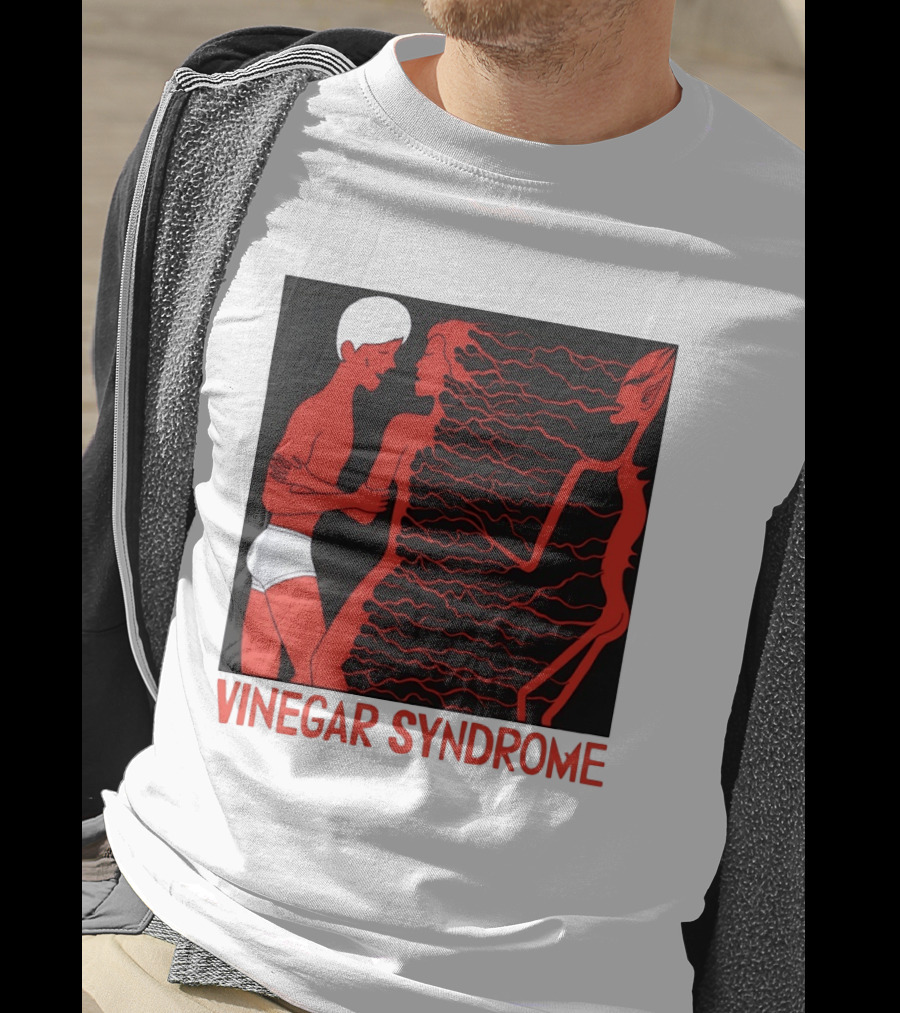 Vinegar Syndrome Cult Film Horror Home Video Vintage Aesthetic T-Shirt
