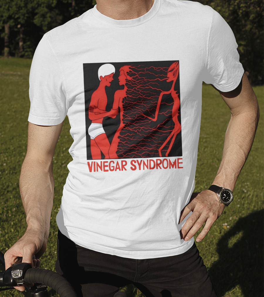 Vinegar Syndrome Cult Film Horror Home Video Vintage Aesthetic T-Shirt