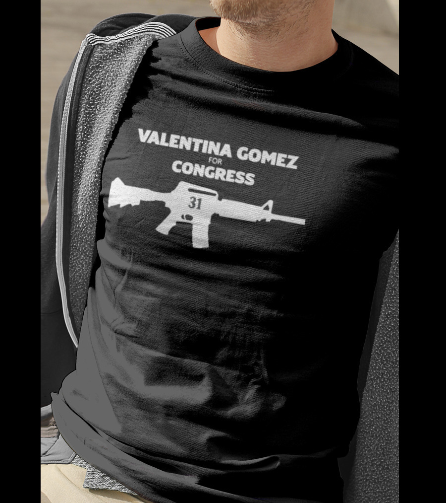Valentina Gomez For Congress 31 Rifle T-Shirt