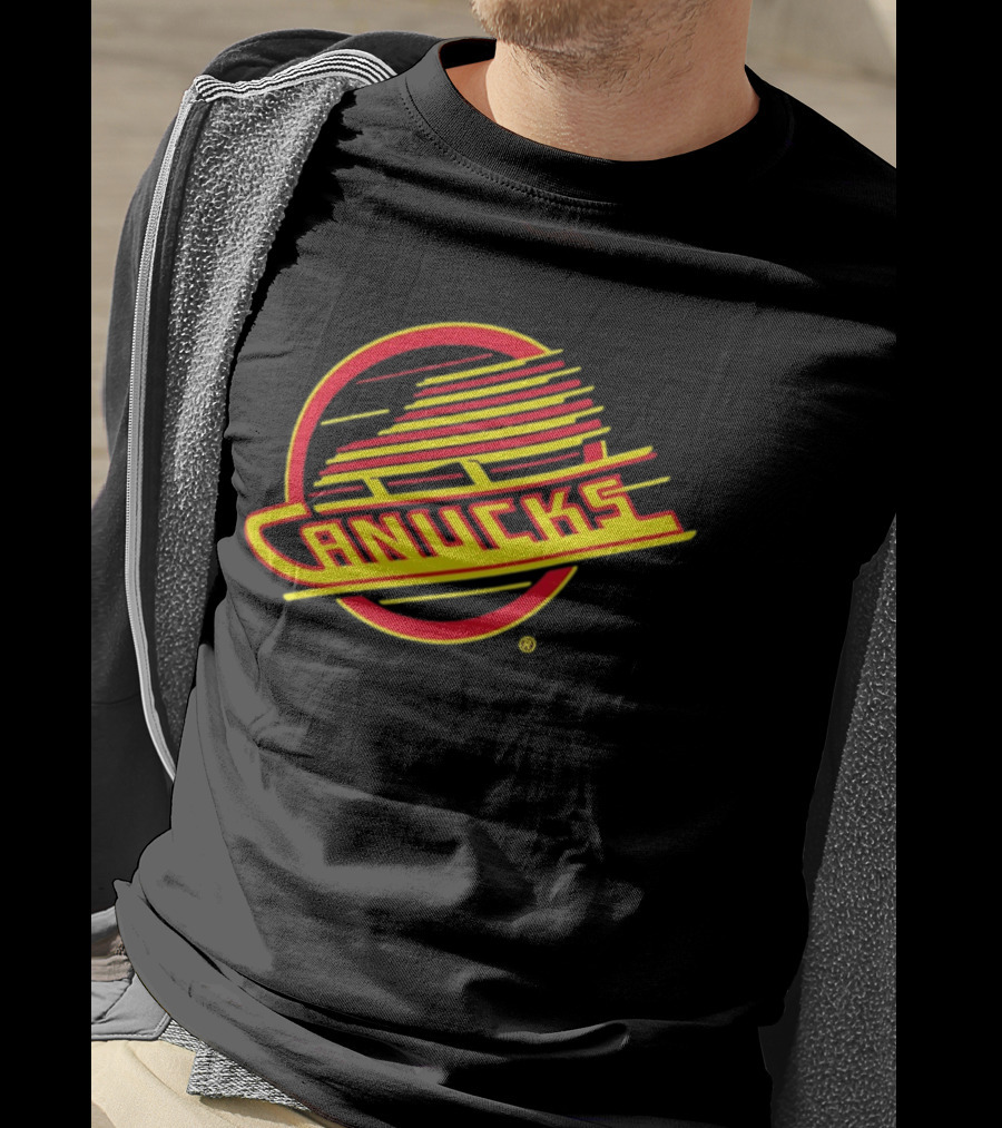 Vancouver Canucks Skate Logo NHL Hockey T-Shirt