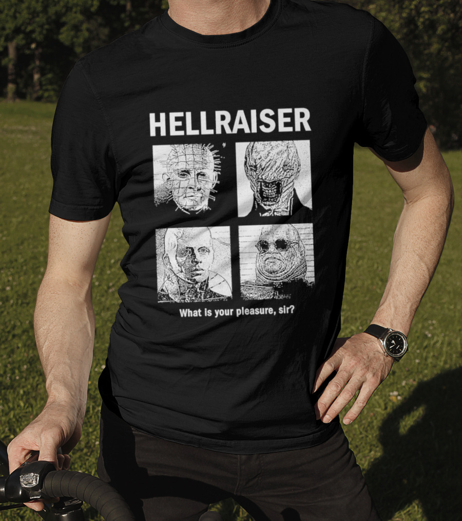 Hellraiser What Is Your Pleasure Sir Iconic Characters Montage T-Shirt