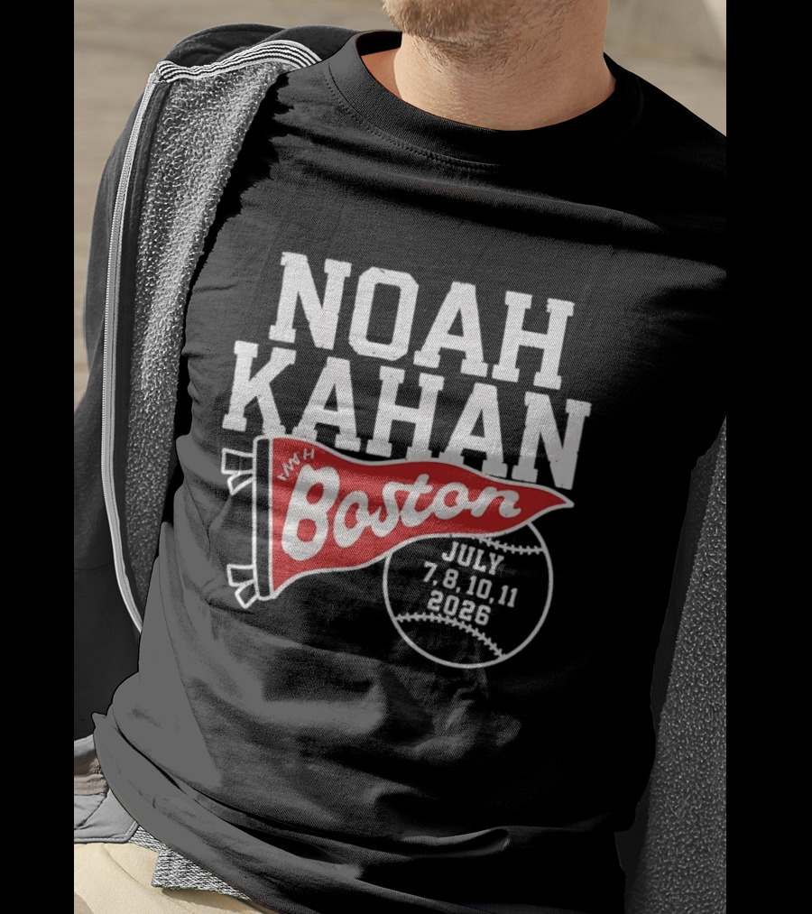 Noah Kahan Boston Fenway Park July 2026 T-Shirt
