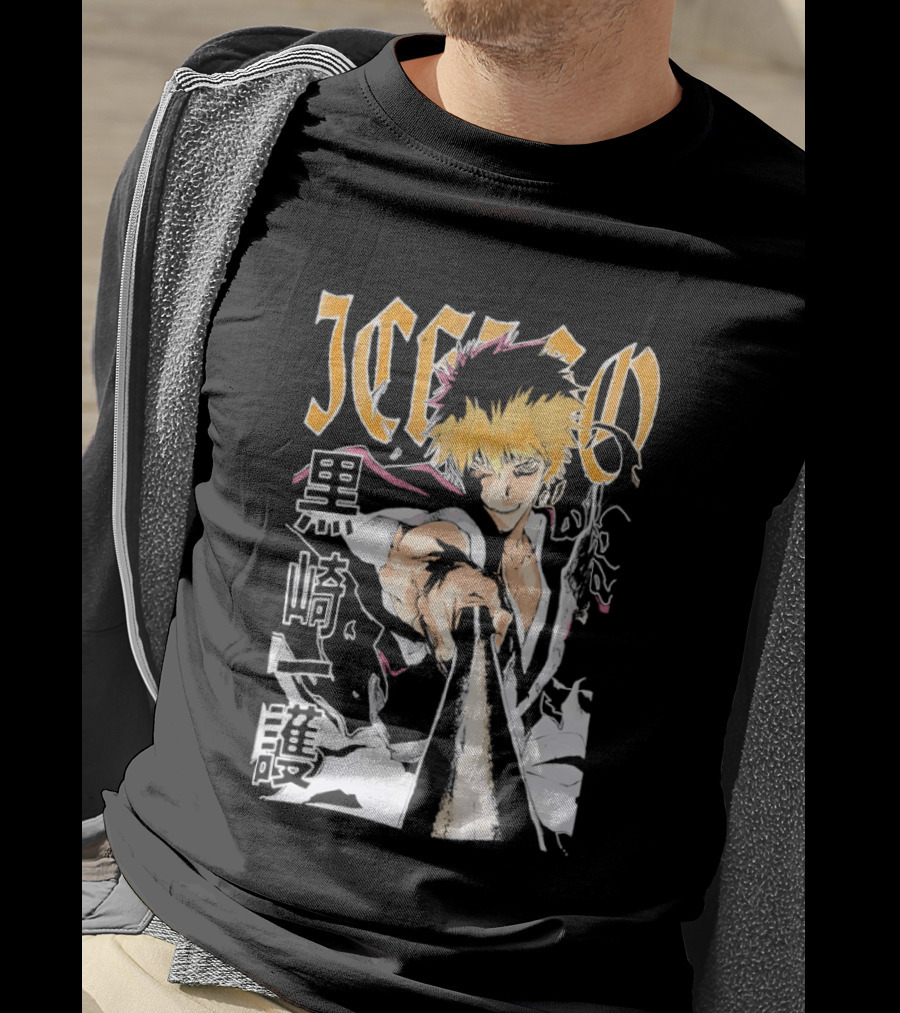 Ichigo Kurosaki Bleach Anime Bootleg Manga T-Shirt