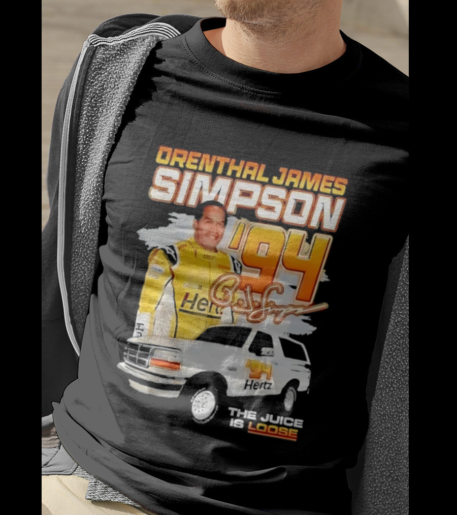 Orenthal James Simpson '94 The Juice Is Loose T-Shirt