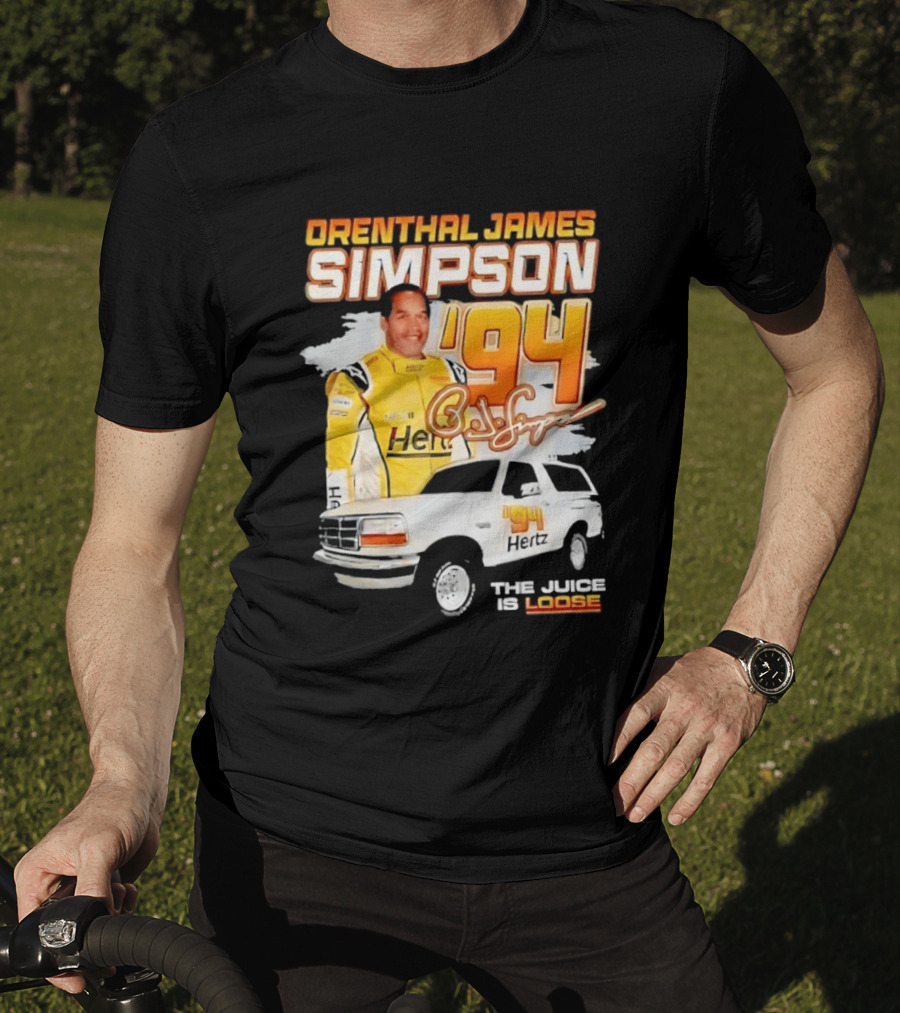 Orenthal James Simpson '94 The Juice Is Loose T-Shirt