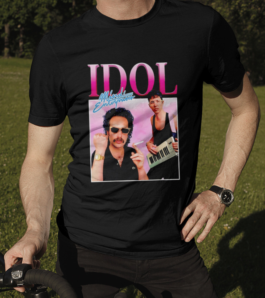 IDOL Mindi Enterprises Band Photo Retro 80s T-Shirt