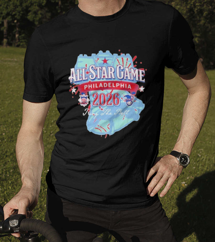 Philadelphia 2026 All Star Game Ring The Bell T-Shirt