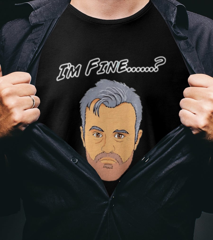 I'm Fine Meme Joey Tribbiani Friends Matt LeBlanc T-Shirt