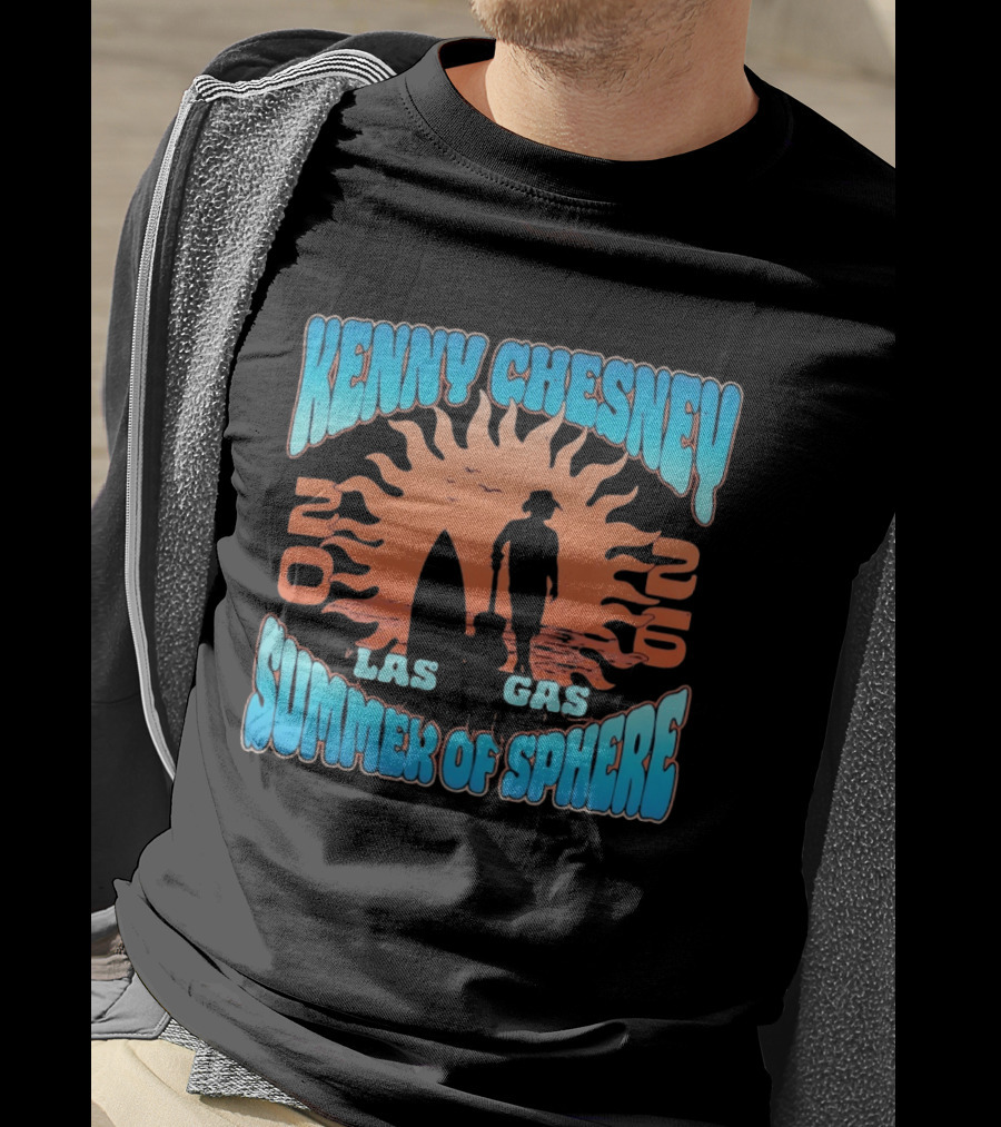 Kenny Chesney 2025 Summer Of Sphere Las Vegas T-Shirt