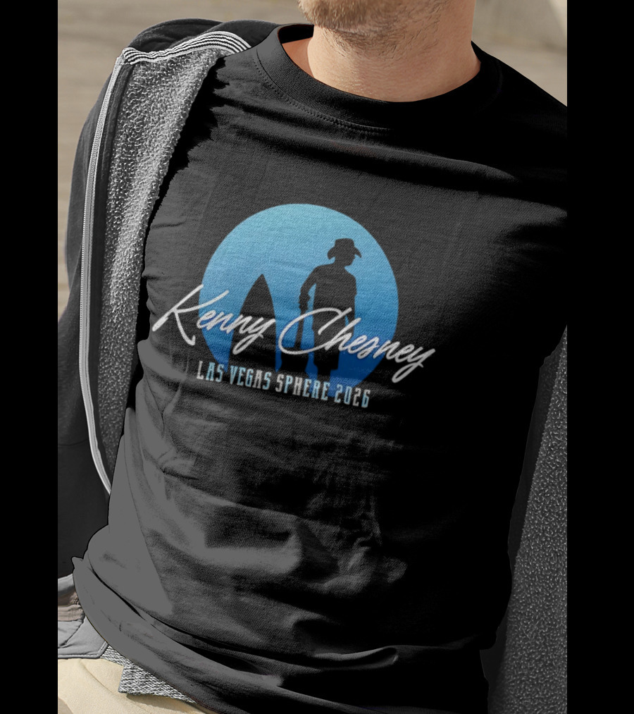 Kenny Chesney 2026 Las Vegas Sphere Country Music Event T-Shirt