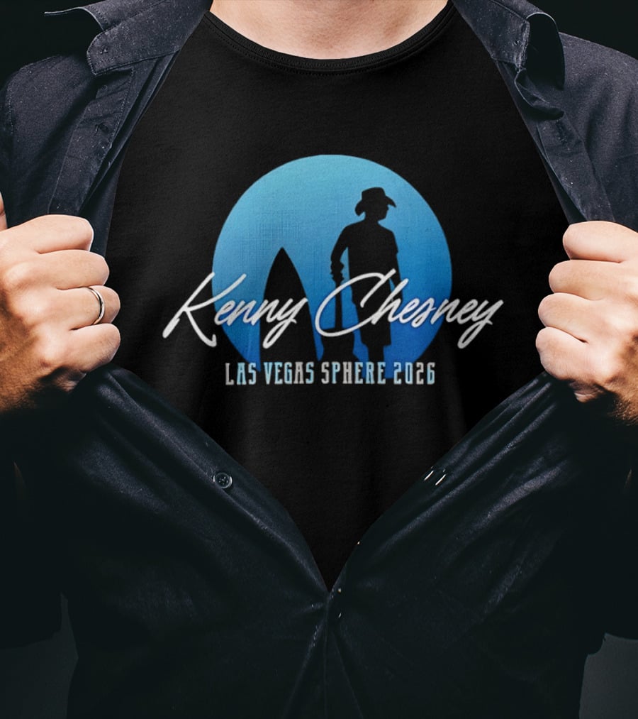 Kenny Chesney 2026 Las Vegas Sphere Country Music Event T-Shirt