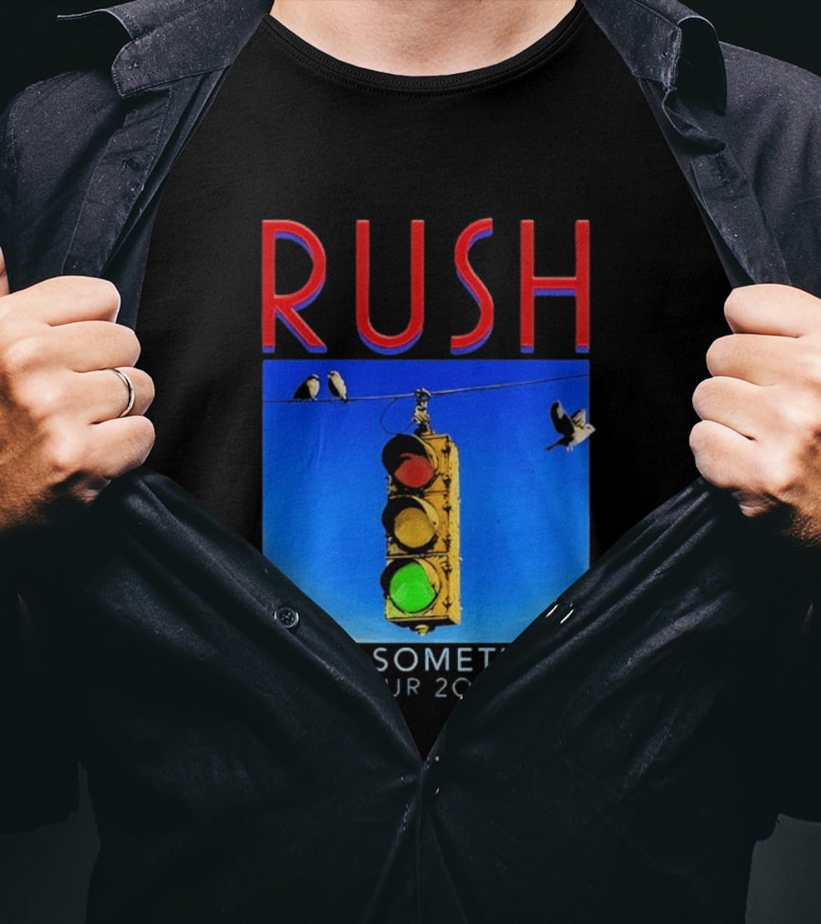 Rush Fifty Something Tour 2026 Traffic Light T-Shirt