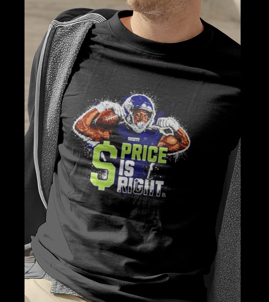 Seattle Seahawks Price Is Right Football Seahawks Today T-Shirt