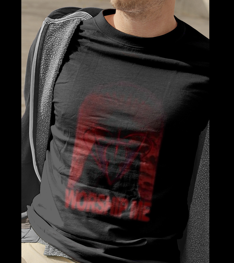 Magnolia Park Worship Me Red Heart T-Shirt