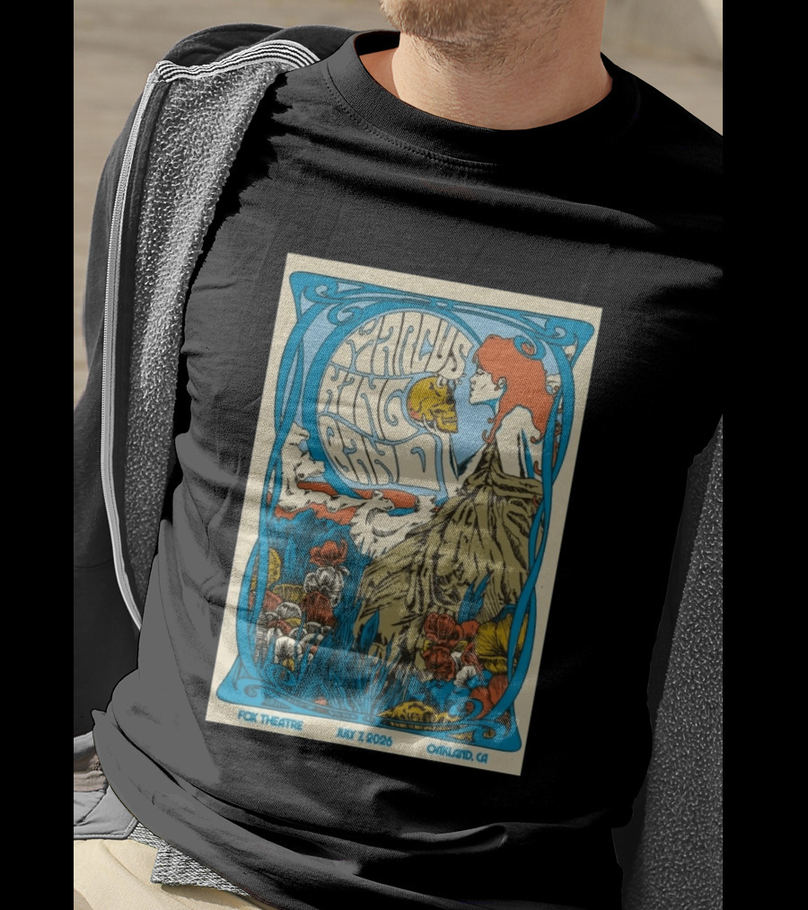 Marcus King Band Fox Theatre Oakland CA July 7 2026 Vintage Psychedelic T-Shirt