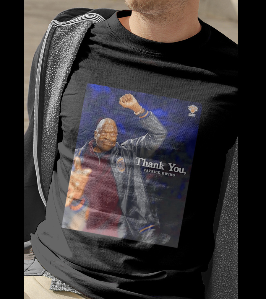 Thank You Patrick Ewing New York Knicks NBA Legends T-Shirt