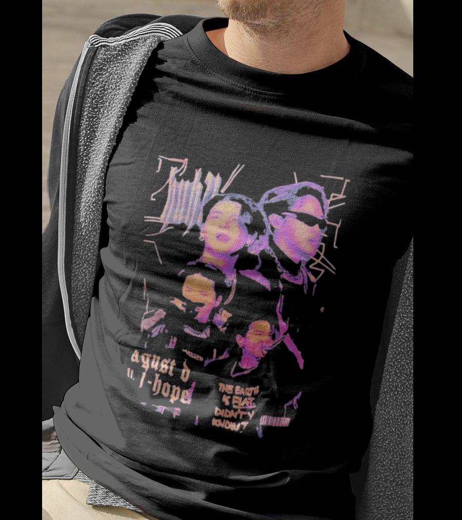 Agust D Ft J Hope Huh Bootleg BTS T-Shirt