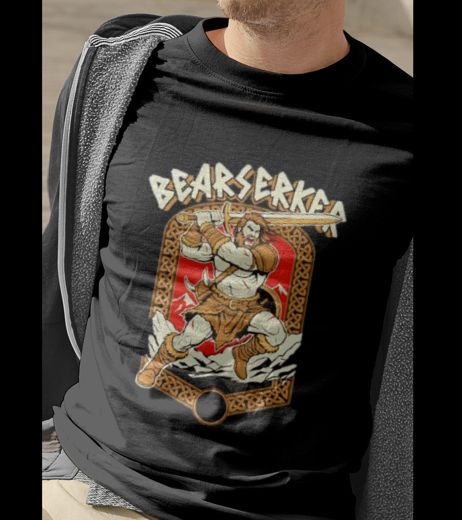 Bearserker Viking Warrior Berserker Norse Mythology T-Shirt