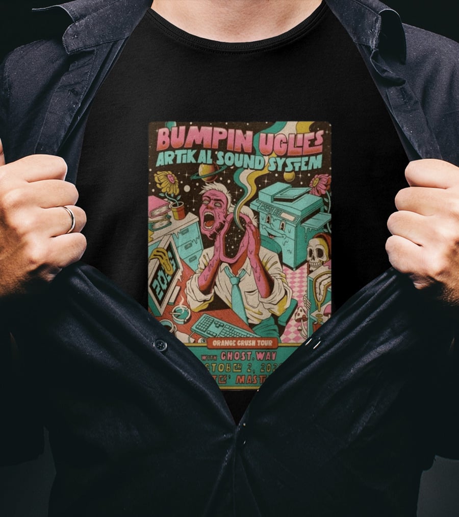 Bumpin Uglies Oct 2 2026 Cervantes’ Masterpiece Ballroom In Denver CO T-Shirt