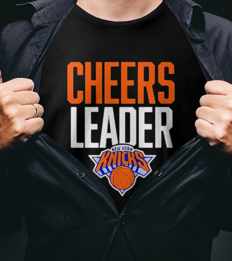 Cheers Leader New York Knicks NBA Basketball T-Shirt