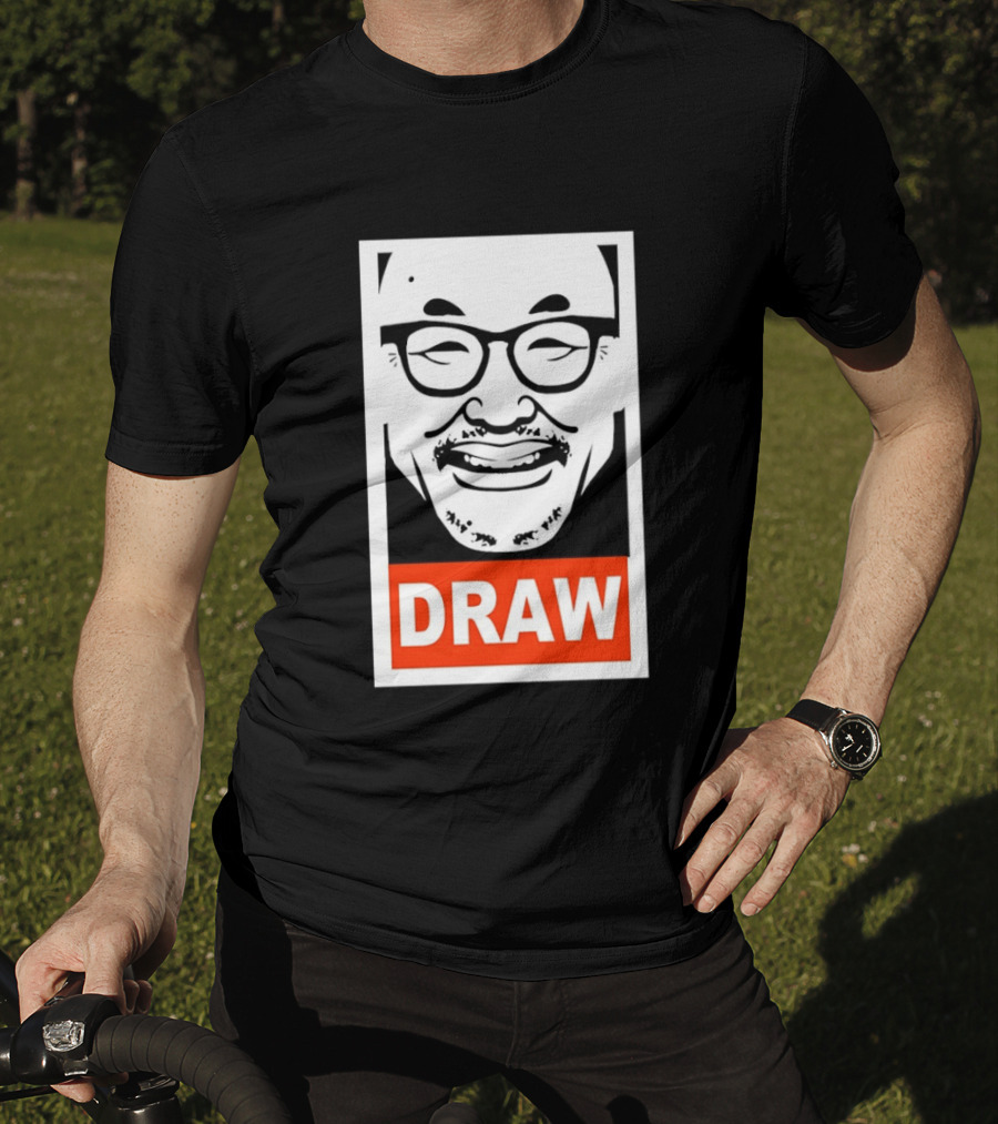 Draw Bob Ross The Joy Of Painting T-Shirt
